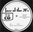  jazz of the 20's	/ Artistes Varis   